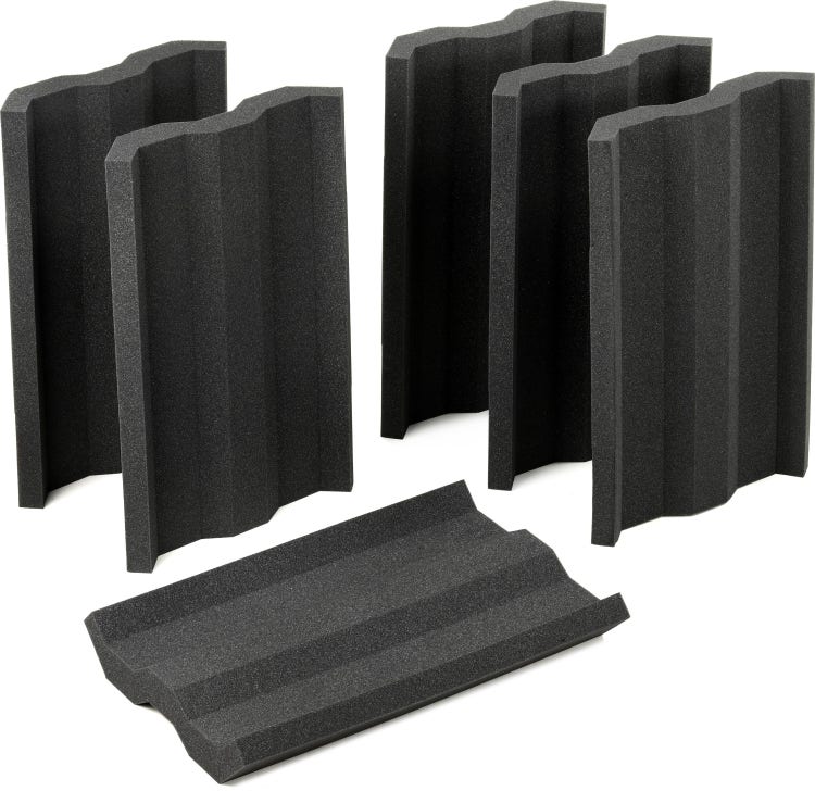 Auralex VTILE6 VersaTile Absorbtion Panels-Charcoal(Set of 6)