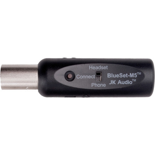 JK Audio BSETM5 BlueSet Wireless Headset Interface for Intercoms (5-Pin XLR-M)