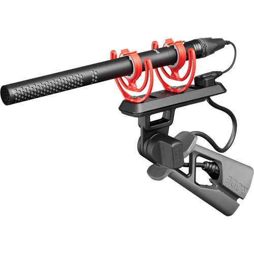 Rode NTG5 Shotgun Microphone Location Recording Kit with Pistol Grip, Windshield, and Cable