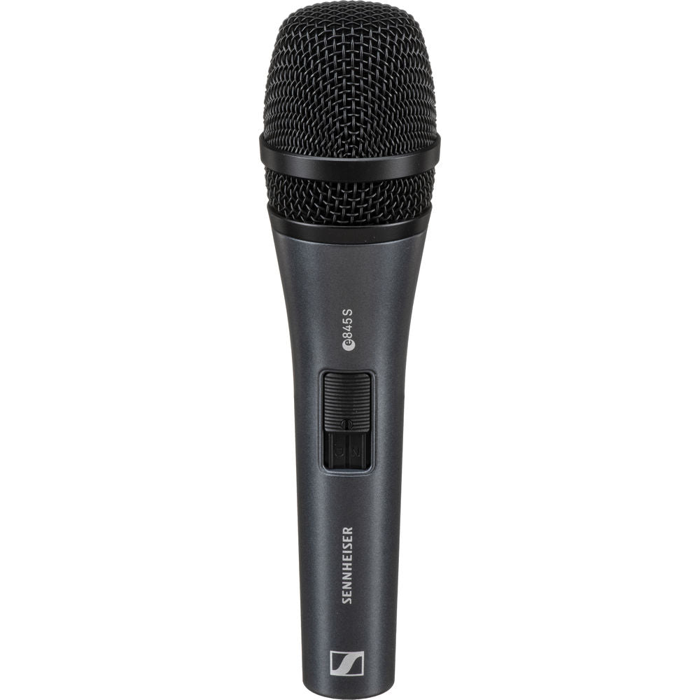 Sennheiser e 845-S Supercardioid Dynamic Vocal Microphone with On/Off Switch