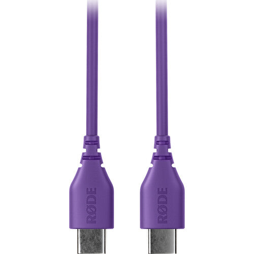 Rode SC22-Purple USB-C to USB-C Cable (Purple, 11.8")