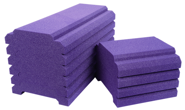 Auralex ROYALE_HRBONE_PUR WaveCave Royale Panels (Purple)