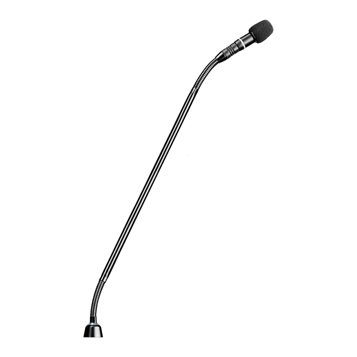 Shure MX415RLPDF/C 15" Shock-Mounted Gooseneck, Red LED Ring on top, Less Preamplifier, Dual Flexible, Cardioid