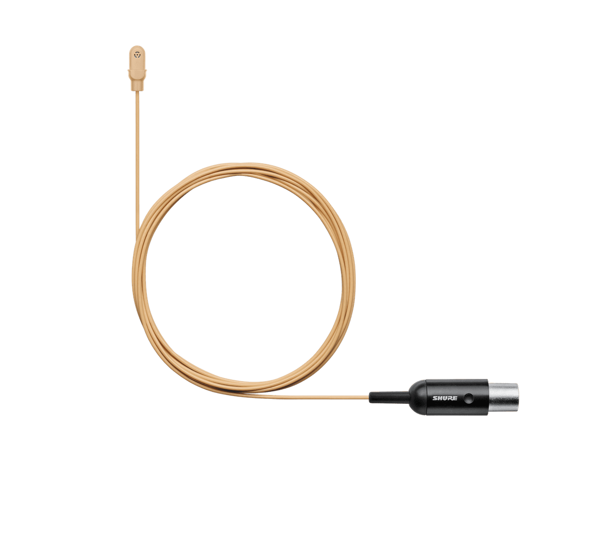 Shure DL4T/O-MTQG-A DURAPLEX LAV MIC, TAN, OMNI, MTQG