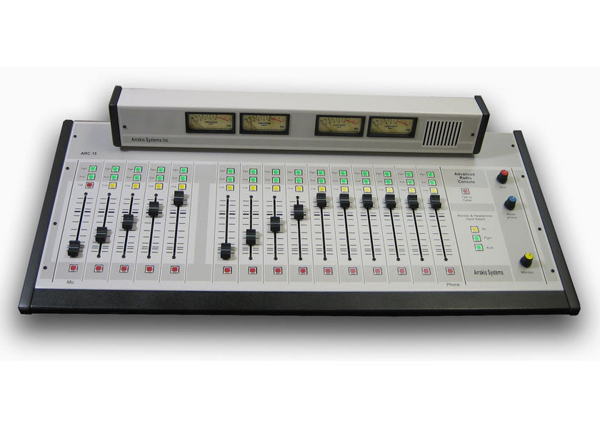 Arrakis ARC-15BP-blue 15 Channel Broadcast Console