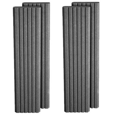 Auralex SCLMCHA SonoColumn Wall/Corner Bass Traps (Charcoal)