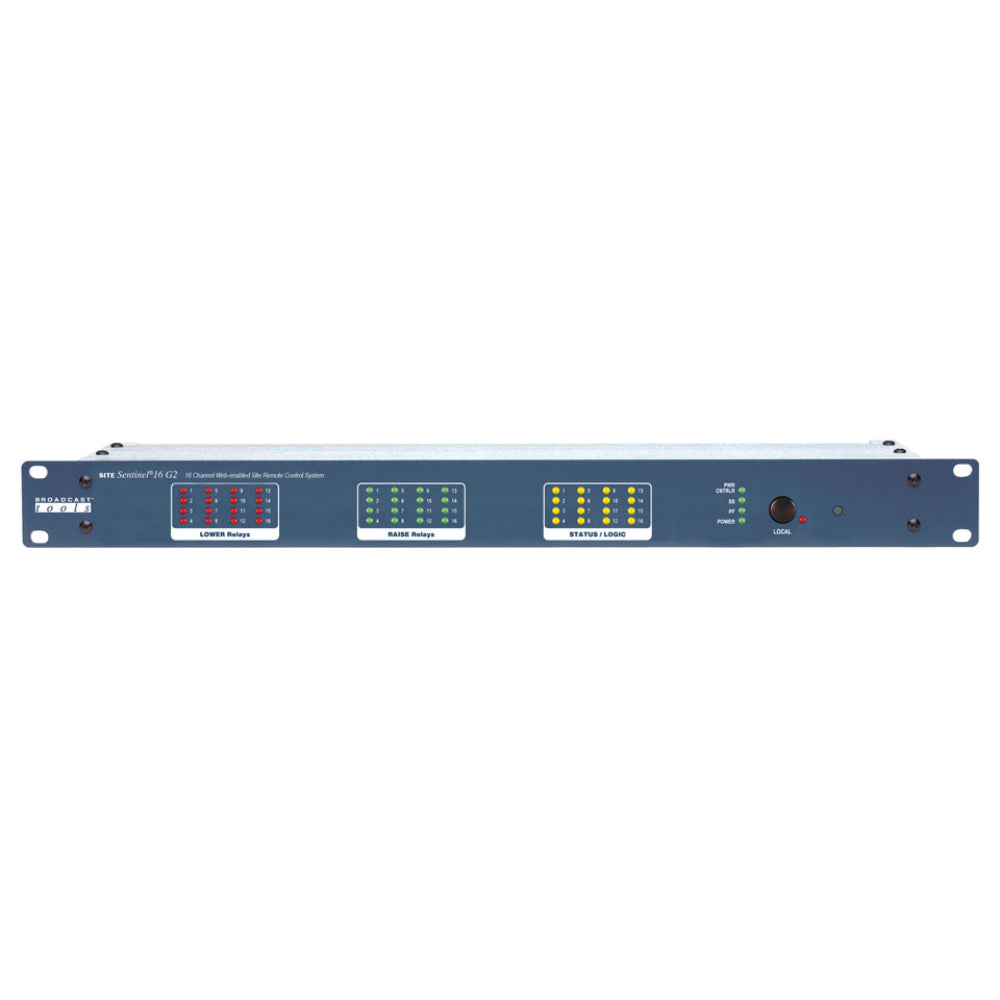 Broadcast Tools Site Sentinel 16 G2 Web-Based Remote Control