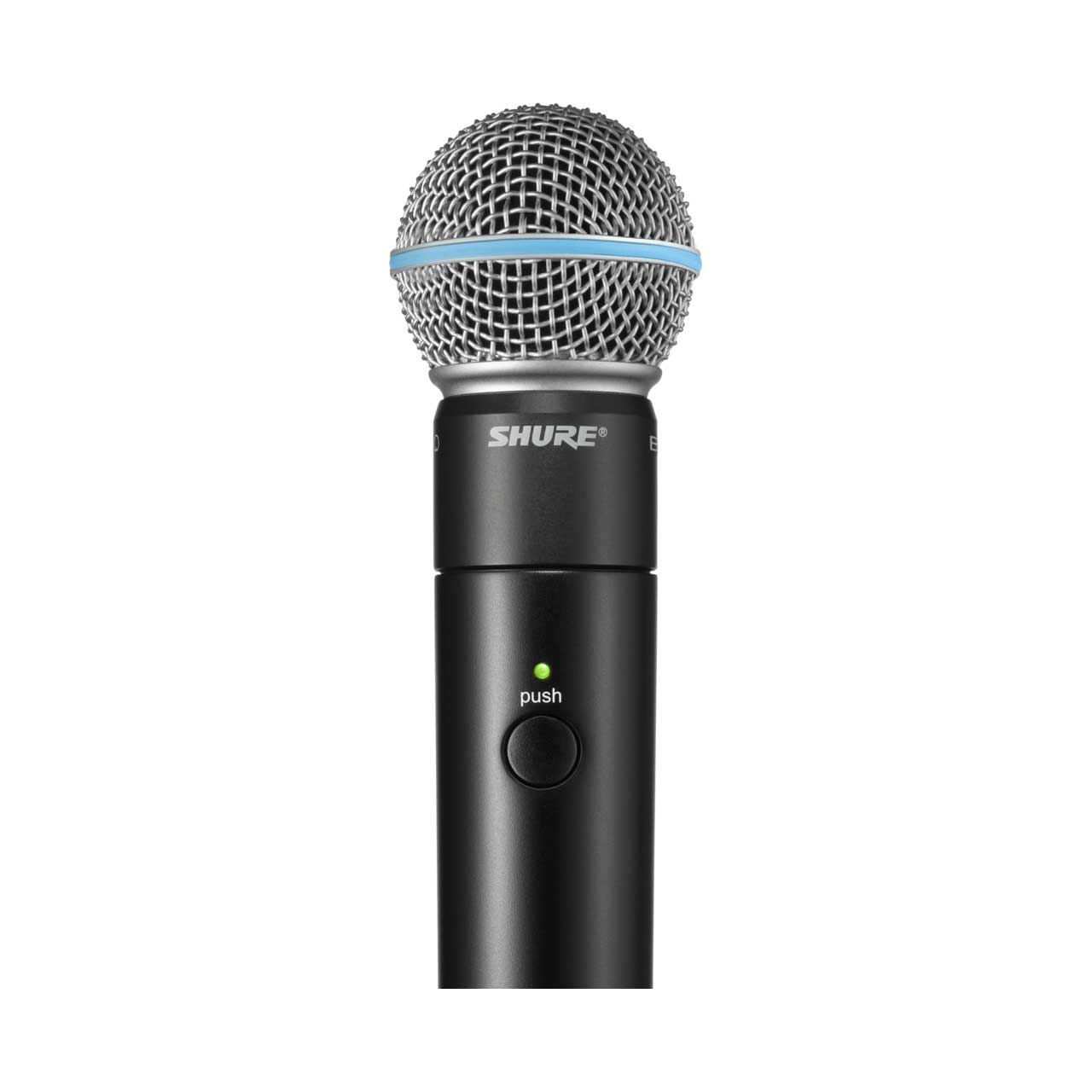 Shure MXW2/BETA58=-Z10 Handheld Transmitter with BETA58 Microphone (Includes one SB902 Battery)