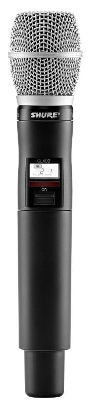 Shure QLXD2/SM86=-J50A Handheld Transmitter with SM86 Microphone