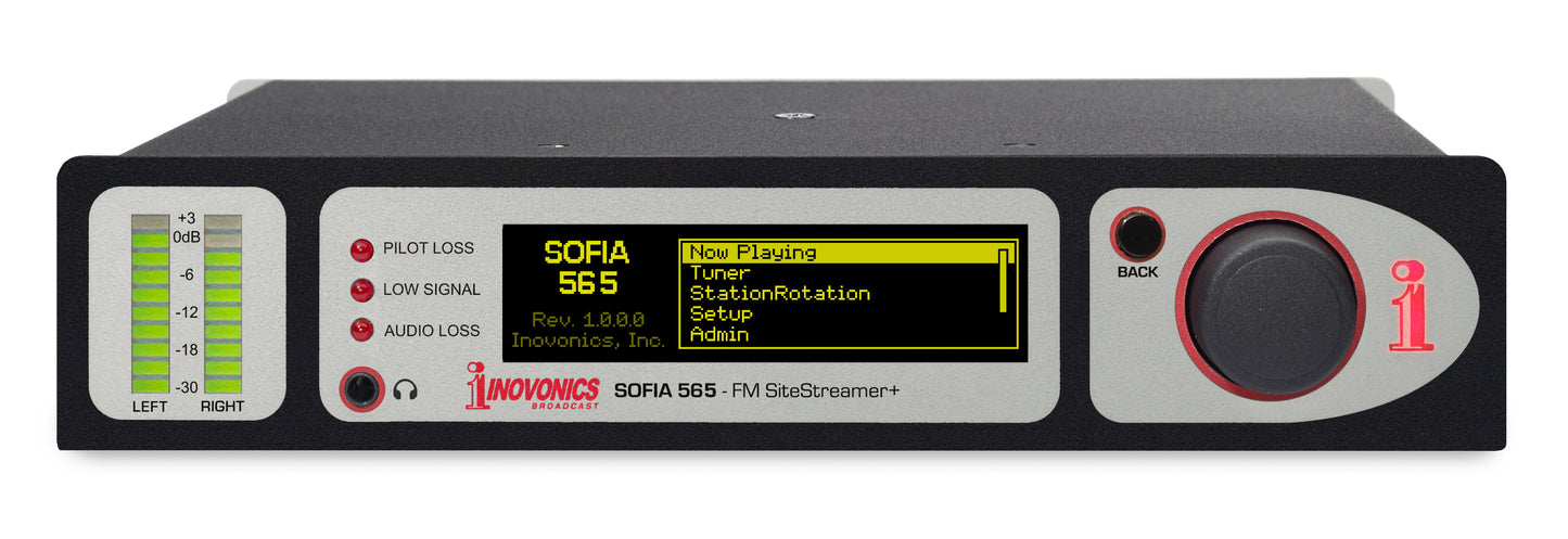 Inovonics 565 SOFIA FM SiteStreamer+™ - 305broadcast