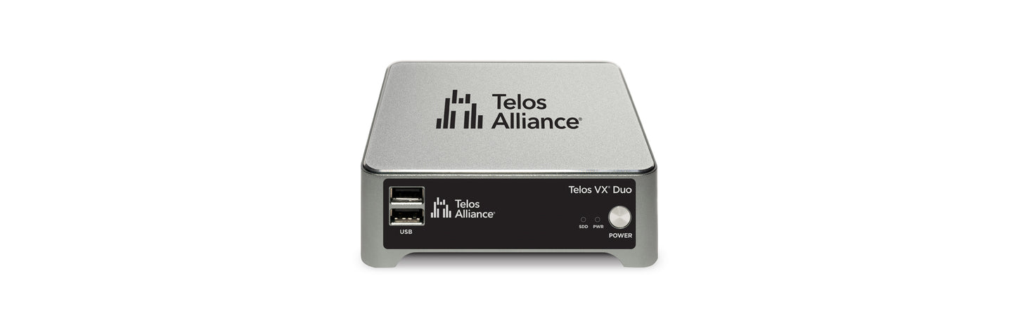 Telos VX Duo VoIP Talkshow System 2001-00637-000: - 305broadcast