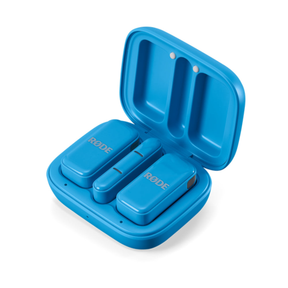Rode Wireless Micro (USB-C, Blue) Ultra-Compact Wireless Microphone for USB-C Smartphones