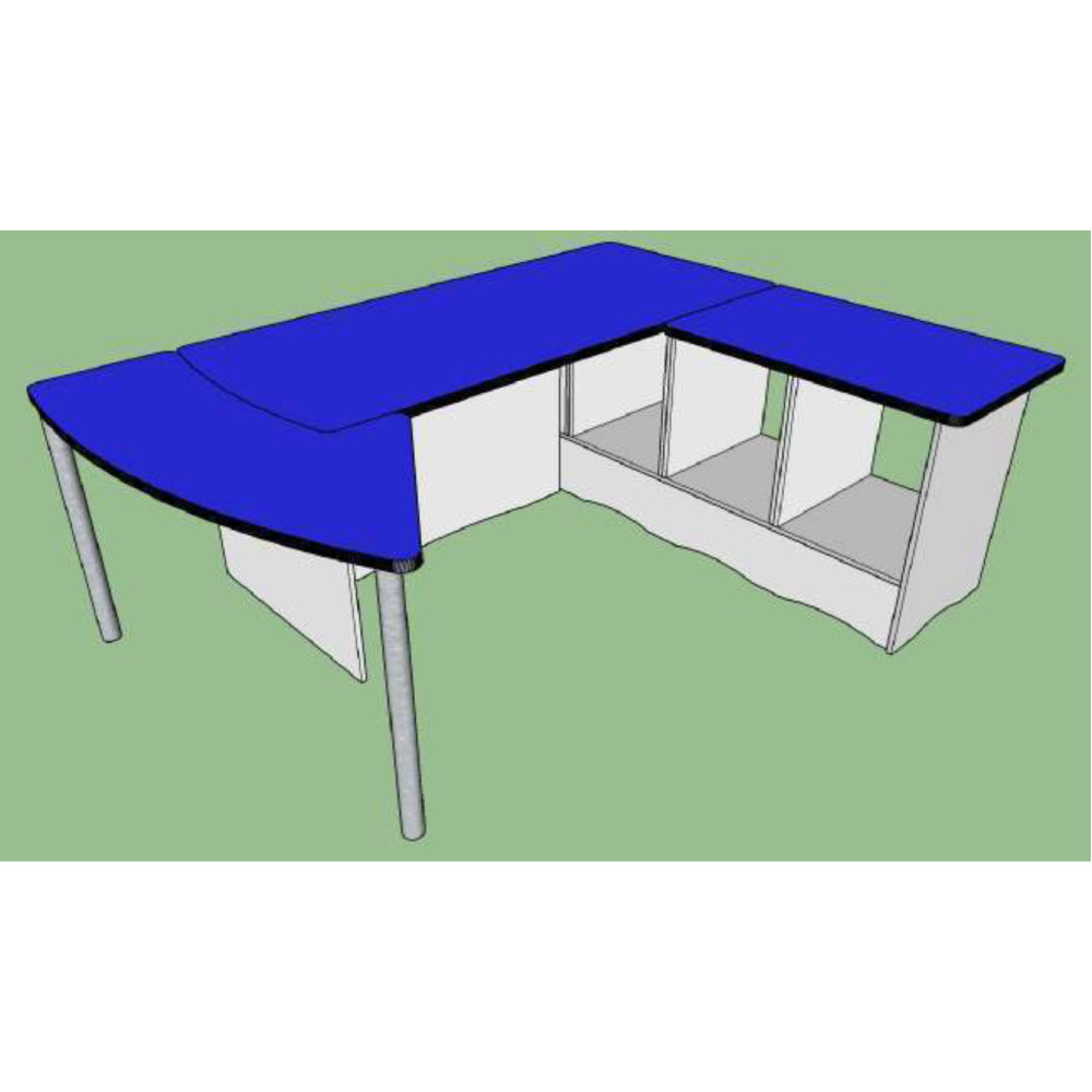 StreamLine SL2PKG11-SIT-FM Main Table Configuration 11 (SIT-DOWN)