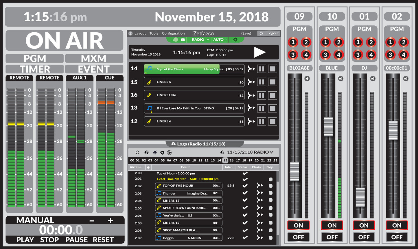 Wheatstone ScreenBuilder - ScreenBuilder Software - 305broadcast
