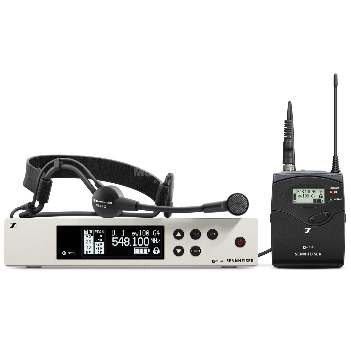 Sennheiser ew 100 G4-ME3-G - 305broadcast