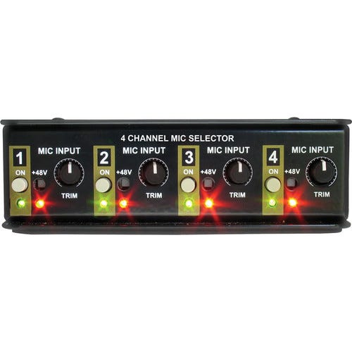 Radial Engineering Gold Digger Passive 4x1 Selector - (B-Stock)