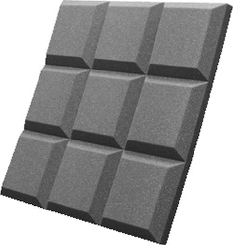 Auralex SGRID22CHA 2" SonoFlat Grid Panels (Charcoal)