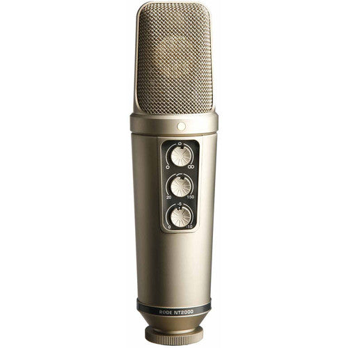 Rode NT2000 Variable-Pattern Large-Diaphragm Studio Condenser Microphone