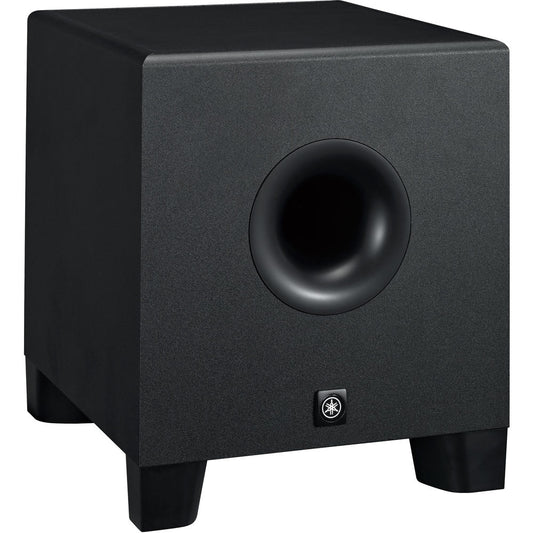 Yamaha HS8S 8-Inch Powered Studio Subwoofer with 150W Class-D Amp, Crossover Controls, and Phase Switch - (B-Stock)