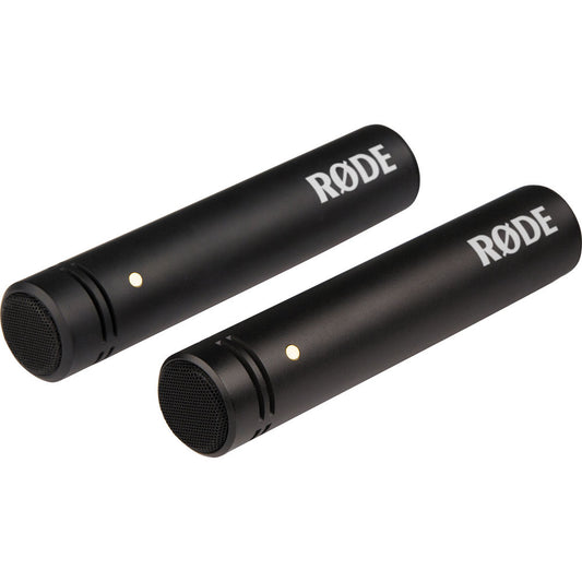 Rode M5-MP Matched Pair of Compact 1/2" Cardioid Condenser Microphones - (B-Stock)