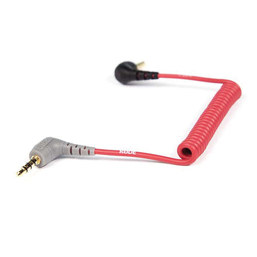 Rode SC7 3.5mm TRS to TRRS Patch Cable for Smartphone Mic Filmmaking