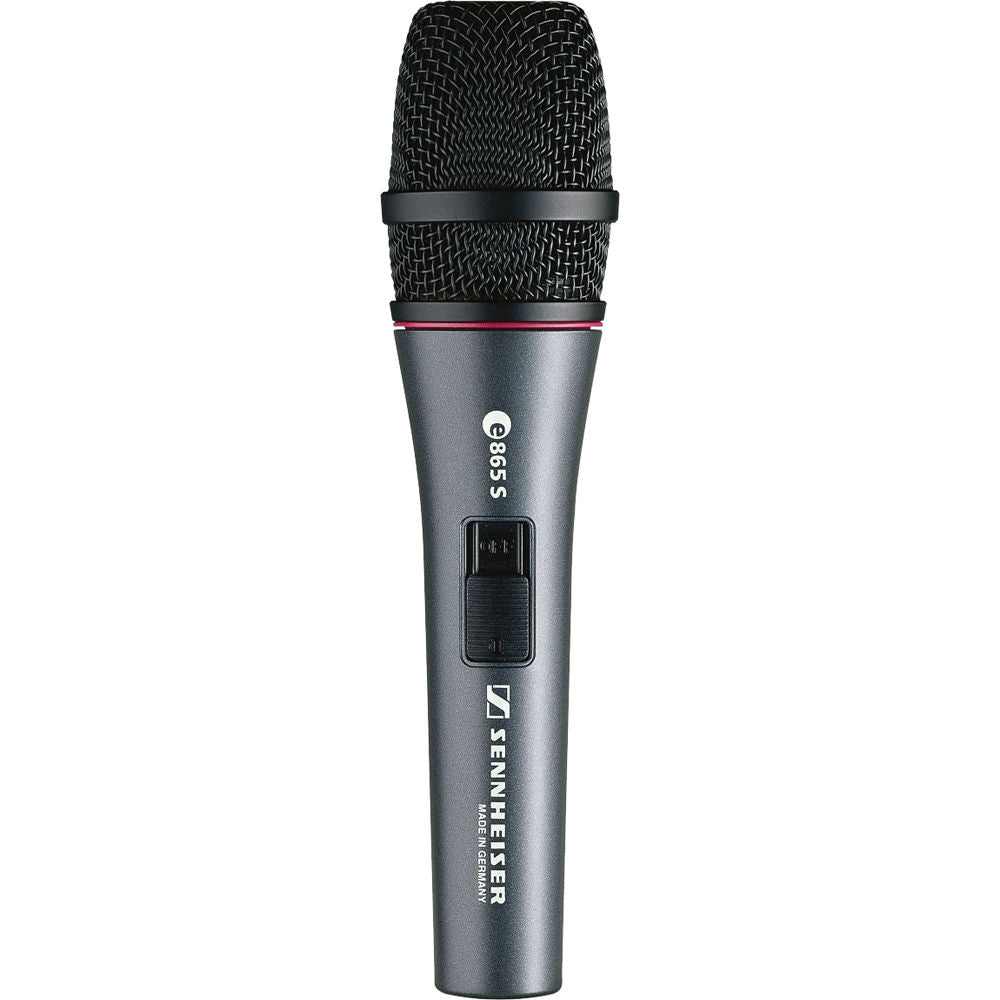 Sennheiser e 865-S Supercardioid Condenser Handheld Vocal Microphone with On/Off Switch