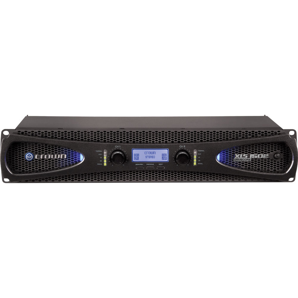 Crown Audio XLS1502 Crown XLS1502 2x525W Power Amplifier - (B-Stock)