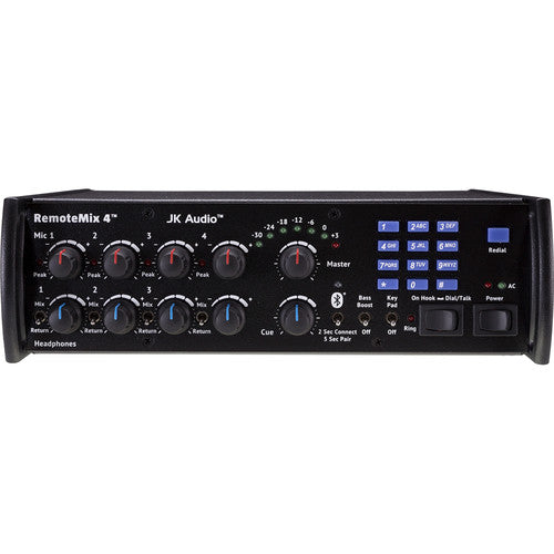 JK Audio RM4 RemoteMix 4 - 4 Portable Broadcast Mixer
