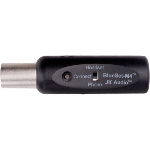 JK Audio BSETM4 BlueSet Wireless Headset Interface for Intercoms (4-Pin XLR-M)