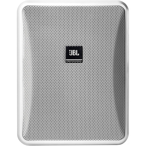 JBL CONTROL 25-1-WH Control 25-1 Indoor/Outdoor Surface-Mount Speakers -White (Priced as Single, Sold as Pair) - (B-Stock)