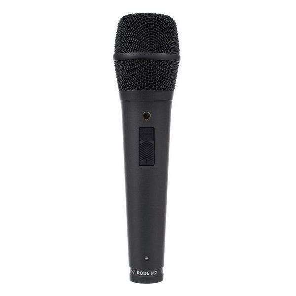 Rode M2 Live Performance Handheld Condenser Vocal Microphone — Supercardioid with Lockable On/Off Switch