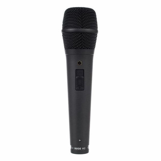 Rode M2 Live Performance Handheld Condenser Vocal Microphone — Supercardioid with Lockable On/Off Switch