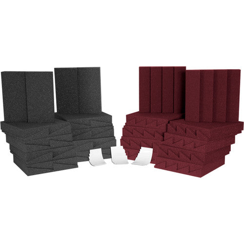Auralex D36BUR Roominator Kit (Charcoal/Burgundy)