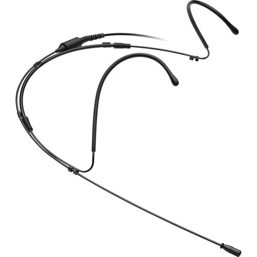 Sennheiser HM 200 (BLACK 3-PIN) Omnidirectional neckband microphone, black, fixed connection cable 1.6 m, 3-pin, SE plug