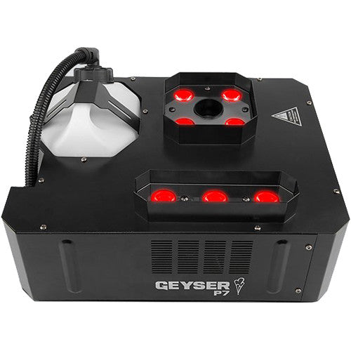 Chauvet DJ GEYSERP7 Geyser P7 7-LED RGBA+UV Vertical Fog Machine - (B-Stock)