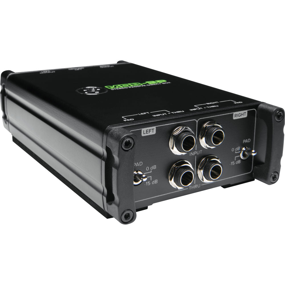 Mackie MDB-2P Stereo Passive Direct Box - (B-Stock)