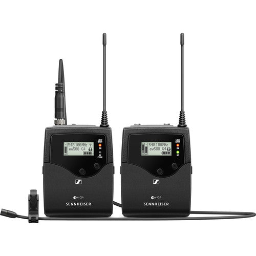 Sennheiser ew 512P G4-AW+ Camera-Mount Wireless Omni Lavalier Microphone System (AW+: 470 to 558 MHz) - (B-Stock)