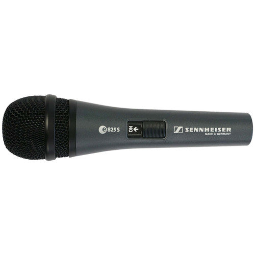 Sennheiser E835-S PTT Vocal Microphone Switched Non-Latching