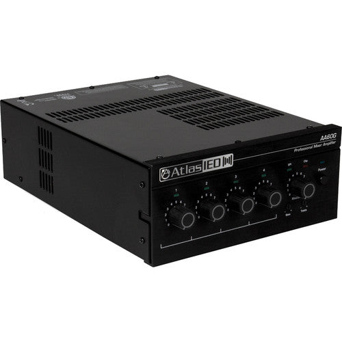 Atlas Sound AA60G 4-Input, 60-Watt Mixer Amplifier - (B-Stock)