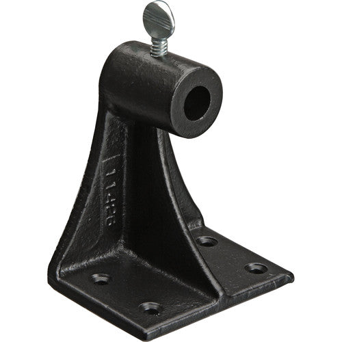 O.C. White 11426-B Permanent Wall Mount Base Assembly (Black)