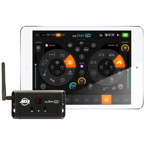 ADJ MYDMX GO Wifi DMX Bridge with App Control - (B-Stock)