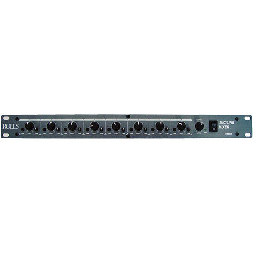 Rolls Corporation RM82 Rolls RM82 8-Channel Mic/Line Mixer - (B-Stock)