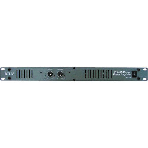 Rolls Corporation RA235 Rolls RA235 Stereo 35W/Ch Power Amplifier - (B-Stock)