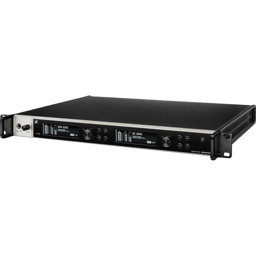 Sennheiser EM 6000 DANTE Two-Channel Digital Wireless Receiver (US: 470 to 714 MHz)