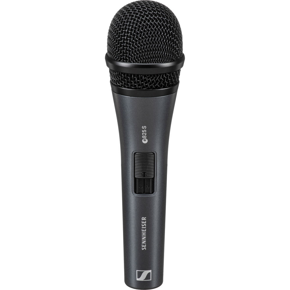 Sennheiser e 825-S Cardioid Dynamic Vocal Microphone with On/Off Switch