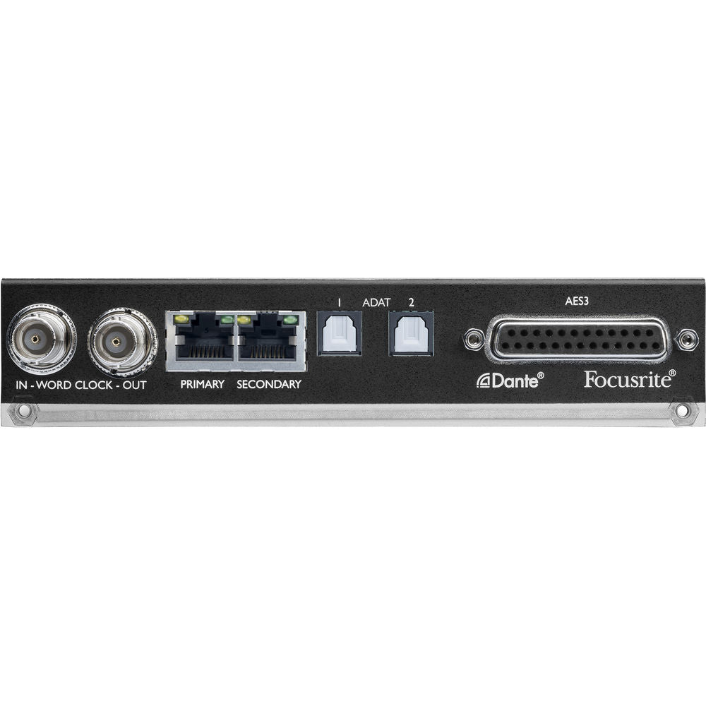 Focusrite ISA ADN8 Dante A/D Card 8 Channel A/D Converter Option Card - (B-Stock)