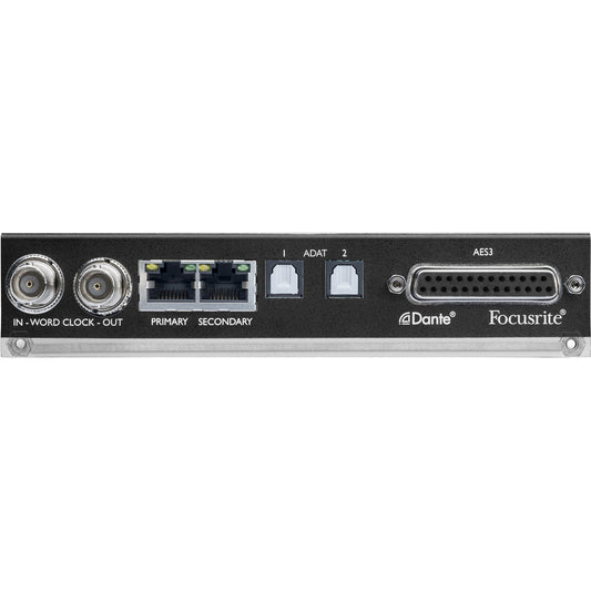 Focusrite ISA ADN8 Dante A/D Card 8 Channel A/D Converter Option Card - (B-Stock)