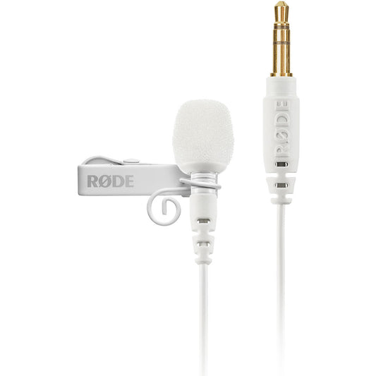 Rode Lavalier GO White Professional Wearable Omnidirectional Lavalier Microphone