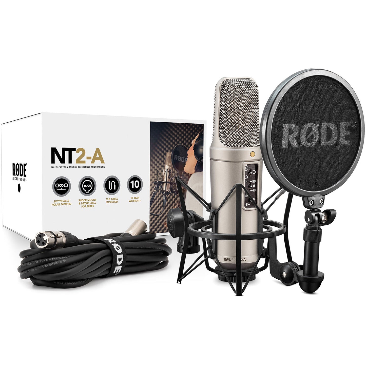 Rode NT2-A Large-Diaphragm Condenser Microphone