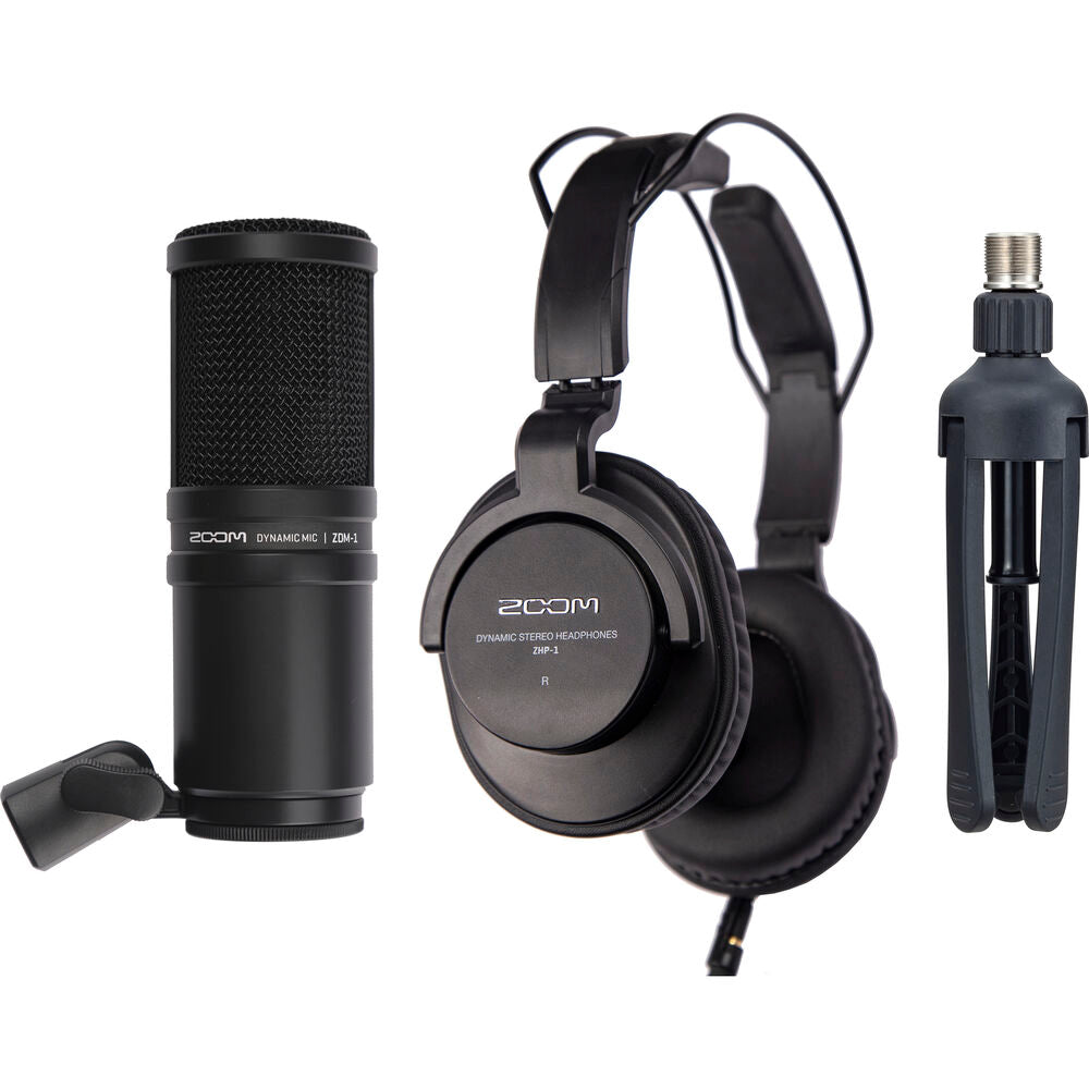 Zoom ZDM-1 Podcast Mic Pack ZDM1 Podcast Microphone Pack - (B-Stock)